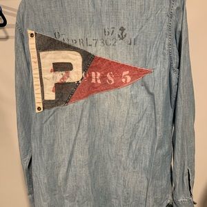 Vintage Ralph Lauren denim top
